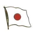 Flaggen-Pin vergoldet Japan