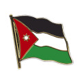 Flaggen-Pin vergoldet Jordanien