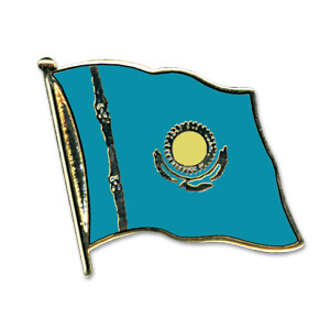 Flaggen-Pin vergoldet : Kasachstan
