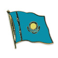 Flaggen-Pin vergoldet Kasachstan