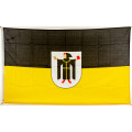 Flagge 90 x 150 : München mit Wappen