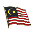 Flaggen-Pin vergoldet Malaysia