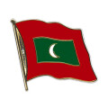Flaggen-Pin vergoldet Malediven