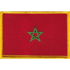 Patch zum Aufbügeln oder Aufnähen : Marokko - Groß