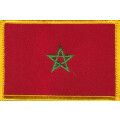 Patch zum Aufbügeln oder Aufnähen Marokko -...