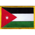 Patch zum Aufbügeln oder Aufnähen : Jordanien - Groß