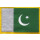 Patch zum Aufbügeln oder Aufnähen Pakistan - Groß