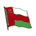 Flaggen-Pin vergoldet Oman