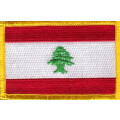 Patch zum Aufbügeln oder Aufnähen Libanon -...