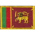 Patch zum Aufbügeln oder Aufnähen Sri Lanka -...