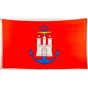 Flagge 90 x 150 : Hamburg HAFEN / Admiralität