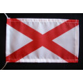Tischflagge 15x25 : Alabama