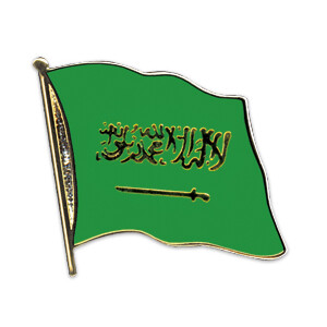 Flaggen-Pin vergoldet : Saudi-Arabien
