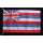 Tischflagge 15x25 Hawaii