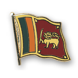 Flaggen-Pin vergoldet : Sri Lanka