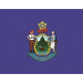 Tischflagge 15x25 Maine