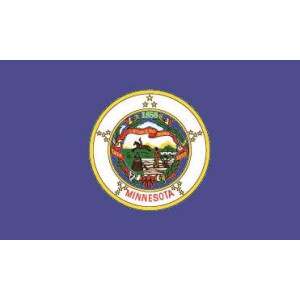Tischflagge 15x25 : Minnesota