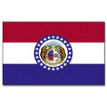 Tischflagge 15x25 : Missouri