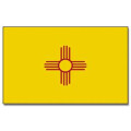 Tischflagge 15x25 New Mexico