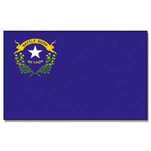 Tischflagge 15x25 : Nevada