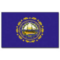 Tischflagge 15x25 : New Hampshire