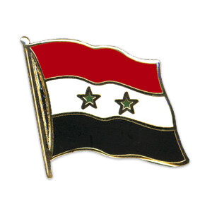 Flaggen-Pin vergoldet : Syrien
