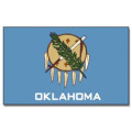 Tischflagge 15x25 : Oklahoma