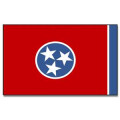 Tischflagge 15x25 Tennessee