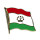 Flaggen-Pin vergoldet Tadschikistan