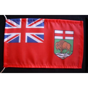 Tischflagge 15x25 : Manitoba