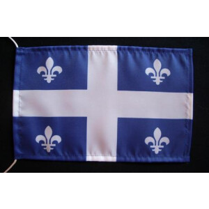Tischflagge 15x25 : Quebec
