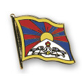 Flaggen-Pin vergoldet : Tibet