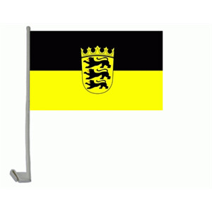 Auto-Fahne: Baden-Württemberg