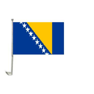 Auto-Fahne: Bosnien-Herzegowina