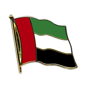 Flaggen-Pin vergoldet : Vereinigte Arabische Emirate