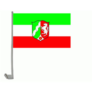 Auto-Fahne: Nordrhein-Westfalen NRW