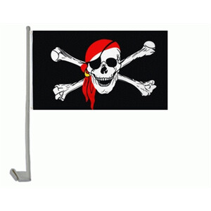 Fahne Flagge Pirat 120 x 180 cm Bootsflagge Premiumqualität 