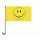 Auto-Fahne: Smile