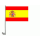 Auto-Fahne: Spanien mit Wappen