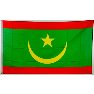 Flagge 90 x 150 : Mauretanien
