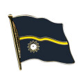Flaggen-Pin vergoldet : Nauru