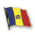 Flaggen-Pin vergoldet Andorra