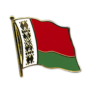 Flaggen-Pin vergoldet : Weißrussland