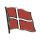 Flaggen-Pin vergoldet Dänemark