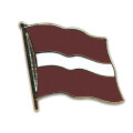 Flaggen-Pin vergoldet Lettland