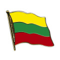 Flaggen-Pin vergoldet : Litauen