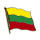 Flaggen-Pin vergoldet Litauen