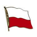 Flaggen-Pin vergoldet Polen