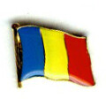 Flaggen-Pin vergoldet : Rumänien