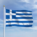 Premiumfahne Griechenland 100x70 cm Ösen